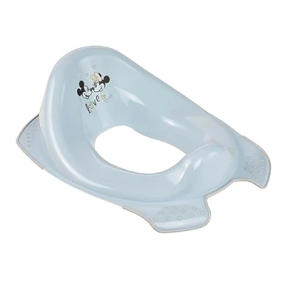 Image of keeeper Micky Children&#039;s Toilet Seat, from Approx. 18 Months to 4 Years, Anti Slip Function, EWA, Sky Blue