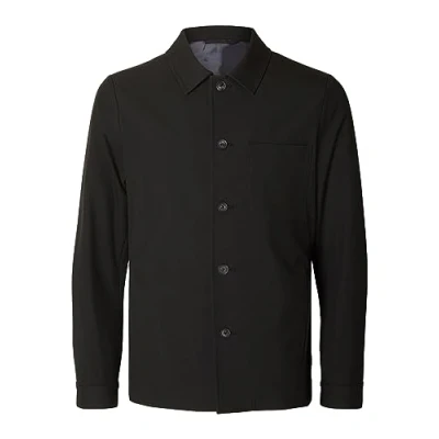 Image of SELECTED HOMME Men&#039;s Slh Robert Hybrid BLZ Noos Jacket Blazer, Black, Size: XXL