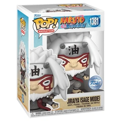 Image of Funko Pop Naruto Shippuden Jiraiya (Sage Mode) Figure (AAA Anime Exclusive)
