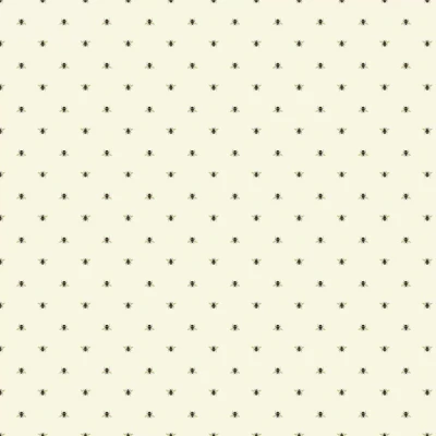 Image of Graham &amp; Brown Joules Botanical Bee Creme Wallpaper