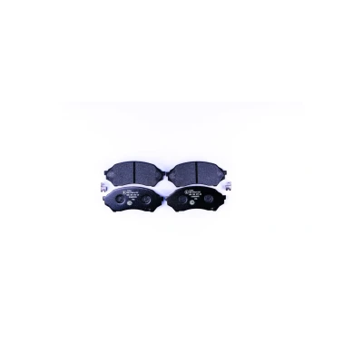 Image of B2YD3329Z Brake pad set HELLA 8DB 355 017 281 with acoustic wear warning accessories MAZDA: 323 F 6