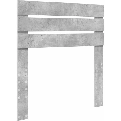 Image of vidaXL Headboard with Concrete Grey 75 cm Engineered wood