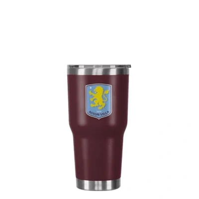 Image of FOCO Officially Licensed Aston Villa FC Football 850ml/30oz Insulated Travel Tumbler