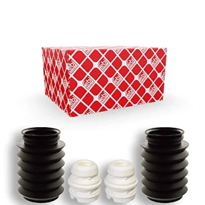 Image of 31336767333, 31336767333S1 Shock Absorber Dust Cover FEBI BILSTEIN 109326 Front Axle PU (Polyurethane), Plastic BMW: 3 Coupe, Touring, Convertible