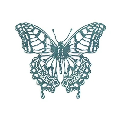 Image of Sizzix Thinlits Die 665201 Perspective Butterfly by Tim Holtz. Compatible with Big Shot Machine.