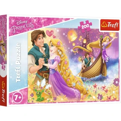 Image of Trefl 200 el. Radosny Äšwiat ksiĂÄšzniczek. Disney Princess 13268 [PUZZLE]