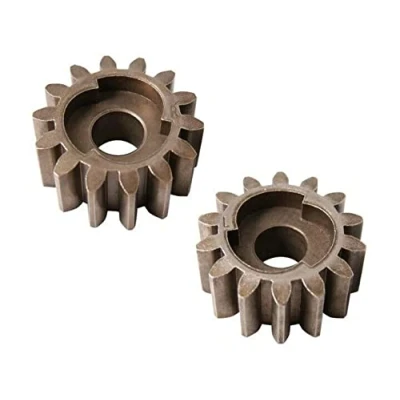 Image of 2 x drive sprockets (14 teeth) right and left for import / hardware store lawn mowers