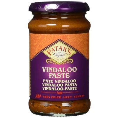 Image of Patak&#039;s Original Vindaloo Curry Paste (Cumin &amp; Chile) Hot 10 oz by