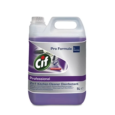 Image of Cif Professional Kitchen Cleaner Disinfectant Liquid 5L