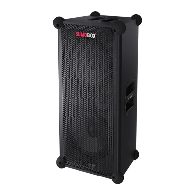 Image of SHARP SumoBox CP LS100 120 W Portable Bluetooth Speaker Black, Black