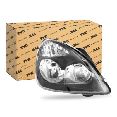 Image of 260108120R, 7701051770, 7701054063 Headlights TYC 20 6357 05 2 right H7, H1 for hand traffic without electric motor RENAULT: CLIO