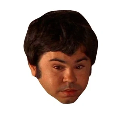 Image of FoxyPrinting Nick Nack Celebrity Cardboard Party Face Mask Fancy Dress