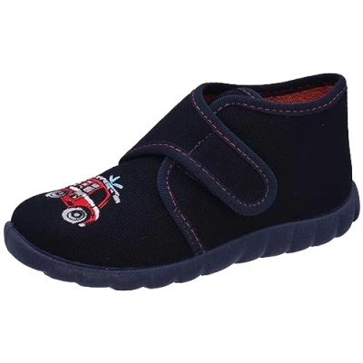 Image of Fischer Mini High Slippers, Blue Marine 521, 4.5 UK Child