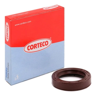 Image of 82010739, BASLRDX7Simmerring Crankshaft Seal CORTECO 12010739B frontal sided FPM (fluoride rubber) AUDI: A4 B5 Avant, TT Coupe, B7 Avant