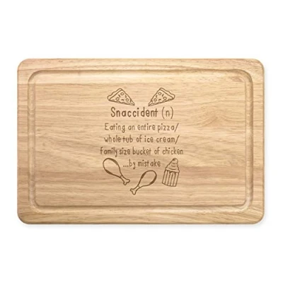 Image of Snaccident Definition Rectangular Wooden Chopping Board
