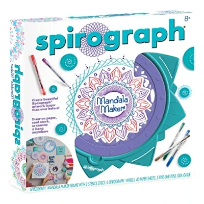 Image of Spirograph Mandala Creative Drawings Christmas Presents Ages 8+