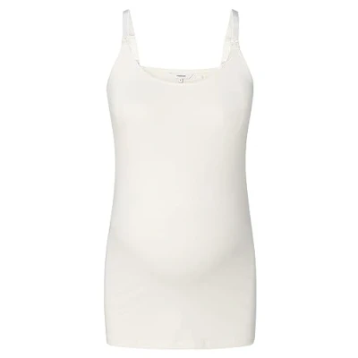 Image of Noppies Women&#039;s Ara Easy Nursing Top T Shirt, Cream N148, XL