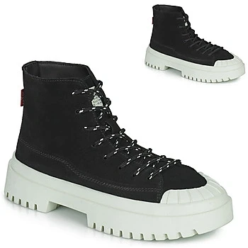 Image of Levi&#039;s Women&#039;s Patton S Sneakers, Regular Black, 6 UK