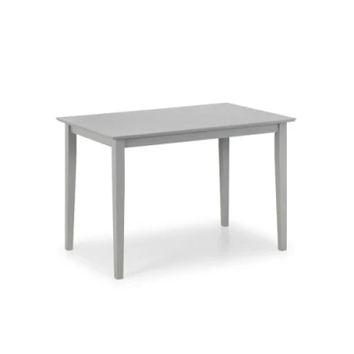 Image of Julian Bowen Kobe Compact Rectangular Table Grey Dining Tables