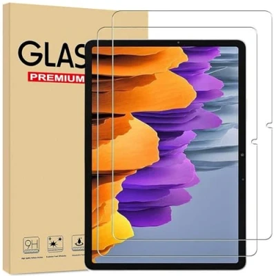 Image of PROTech 2 Pack Tempered Glass Screen Protector for Samsung Galaxy Tab S9 FE/Tab 11&quot; 2023, S8/S7 with Easy Installation