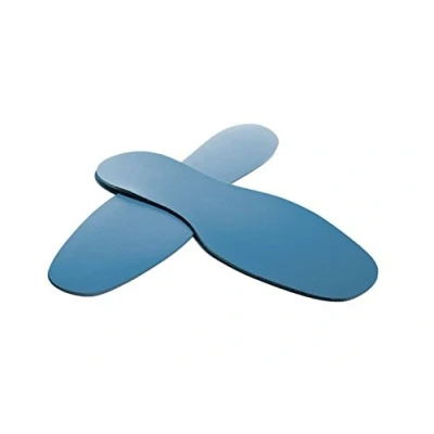 Image of Poron Full Length Insoles 100% Shock Absorbing Blue (Medical Grade)