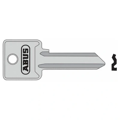 Image of Abus 85/30 30mm Right Hand Key Blank ABUKB02701
