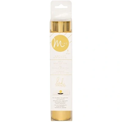 Image of American Crafts Minc Reactive Foil 6 inch x Roll Gold, Paper, 6&quot; by 5&#039;
