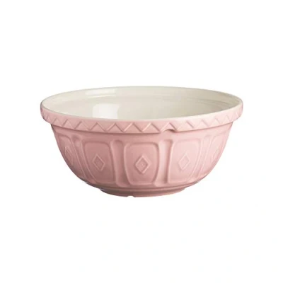 Image of Mason Cash Colour Mix S18 Powder Pink Mixing Bowl 26cm