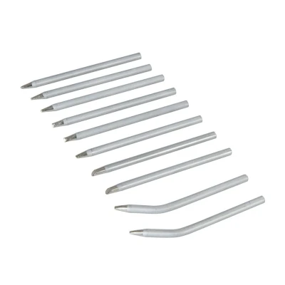 Image of Silverline Soldering Iron Tips Set 10pce 40W