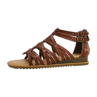 Image of Blowfish Malibu Womens Bloomy Gladiator Sandal, Tan, UK 4