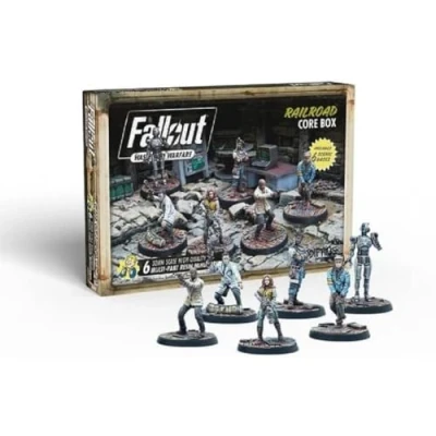 Image of Modiphius Fallout Wasteland Warfare Railroad Core Box, Multi
