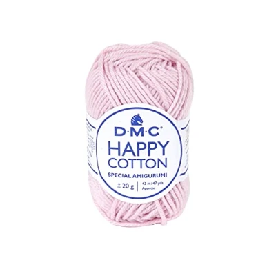 Image of DMC Happy cotton ball especially for amigurumis very soft and comfortable to use 100% 20 g 43 m 50 colours