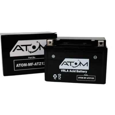 Image of YTZ12S Atom AGM Motorcycle Battery Factory Sealed 12V 10.5Ah 240CCA