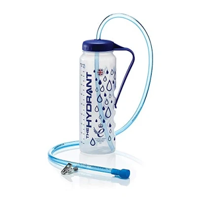Image of Hydrate for Health The Hydrant 1 L Drinking Bottle with Tube, Latex free (Eligible VAT Relief in UK)