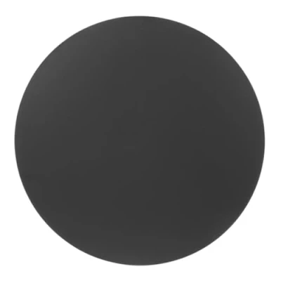 Image of Bolero Matte Black Round Outdoor Table Top 600mm