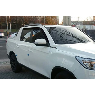 Image of AUTO CLOVER Wind Deflectors Set for Ssangyong KGM Musso 2018+ (4 pieces)