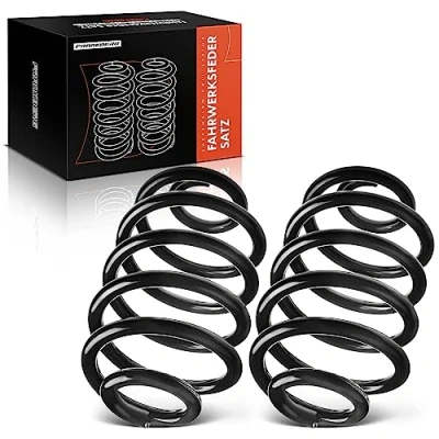 Image of Frankberg 2x Coil Spring Rear axle Compatible with Clio II BB_ CB_ 1998 2016 Replace# 7700839337