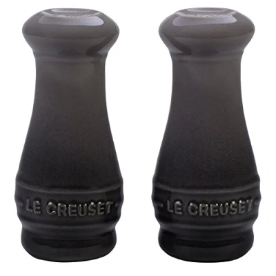 Image of Le Creuset Stoneware Salt &amp; Pepper Shakers Set of 2, 4 oz. each, Oyster