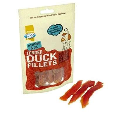 Image of Good Boy Tender Duck Fillets 80g (PACK OF 6)