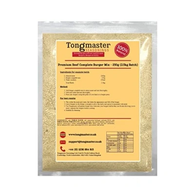 Image of Premium Beef Complete Burger Mix 250g (2.5kg Batch)