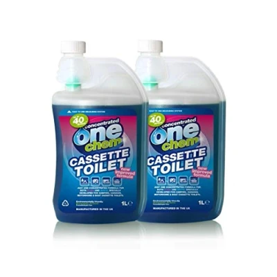 Image of One Chem Concentrated Cassette Toilet 2 x 1L, in 1 PH Neutral Formula for Toilets