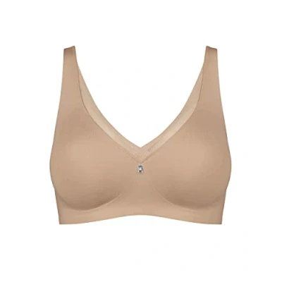 Image of Triumph Womens True Shape Sensation Minimizer Bra Beige Polyamide Size 42E