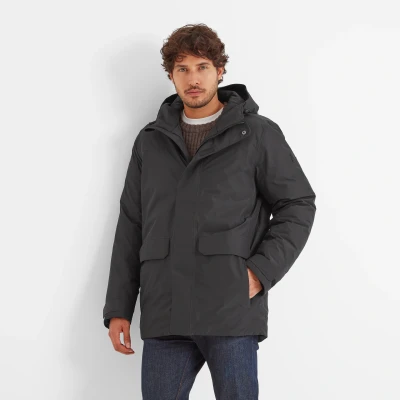 Image of TOG24 Pawter Mens Premium Waterproof Parka Coat Jacket RDS 70% Duck Down 30% Feather Fill Breathable Windproof With Water Repellent Coating (DWR) Exceptional Protection Against The Elements