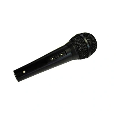 Image of Unidirectional Dynamic Microphone Black + XLR Cable 3m G158BC