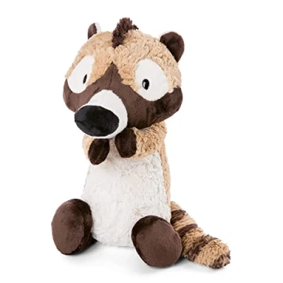 Image of NICI 47970 Soft 43 cm Sustainable Cuddly Toy Nasua for Girls, Boys &amp; Babies Fluffy Stuffed Coati to Cuddle Play with Plush Animals from Wild Friends, Beige