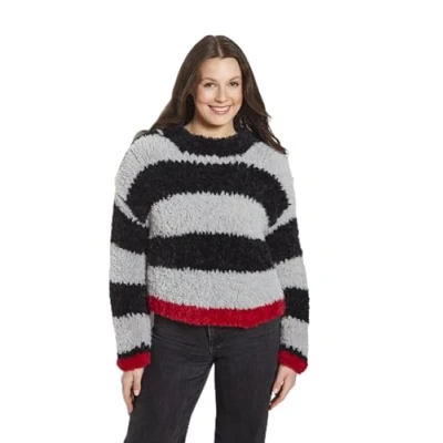 Image of King Cole Ladies Knitting Pattern Womans Velveteen Plush Sweaters (6322)