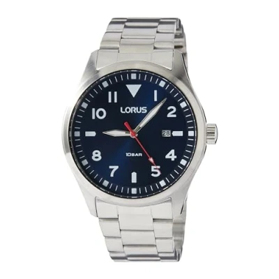 Image of Lorus Men&#039;s Analog Quartz Watch with Metal Strap RH925QX9