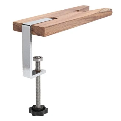 Image of ZJchao Jewelers Bench Pin Clamp Wood Ring Jewelry Making Vise Wooden Workbench Processing Tools for Benchwork Professional or DIY Hand Tool