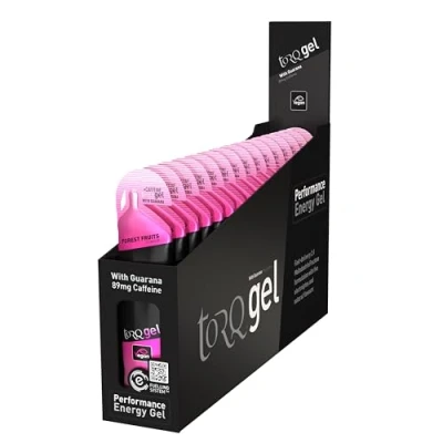 Image of TORQ Gel Forest Fruits Pack of 15, Black