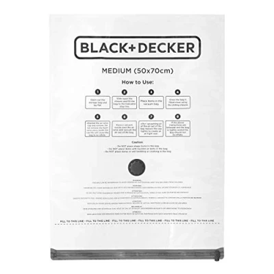 Image of Black + Decker Vacuum Bag 3pk Medium